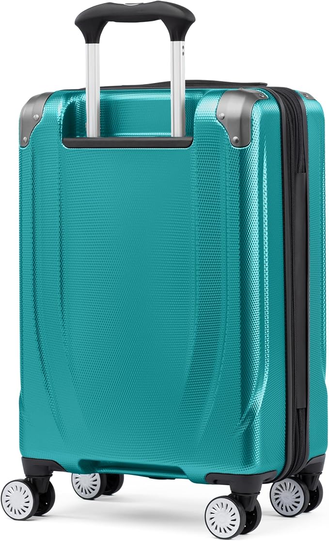 Travelpro Pathways 3 Hardside Expandable Luggage, 8 Spinner Wheels, Lightweight Hard Shell Suitcase, 3 Piece Set (21/25/28), Kayak Teal