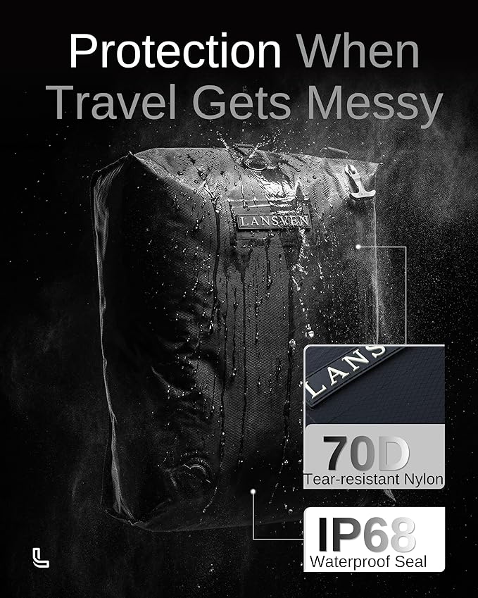 Vacuum Packing Bags for Travel – Luggage Compression Bags with Pump, Vacuum Packing Cubes, Save 60% Space, Maximize Storage, Easy Packing Organizer for Carry-On & Suitcase