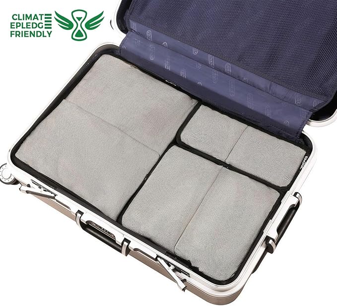 BAGAIL 6 Set Packing Cubes,Travel Luggage Packing Organizers