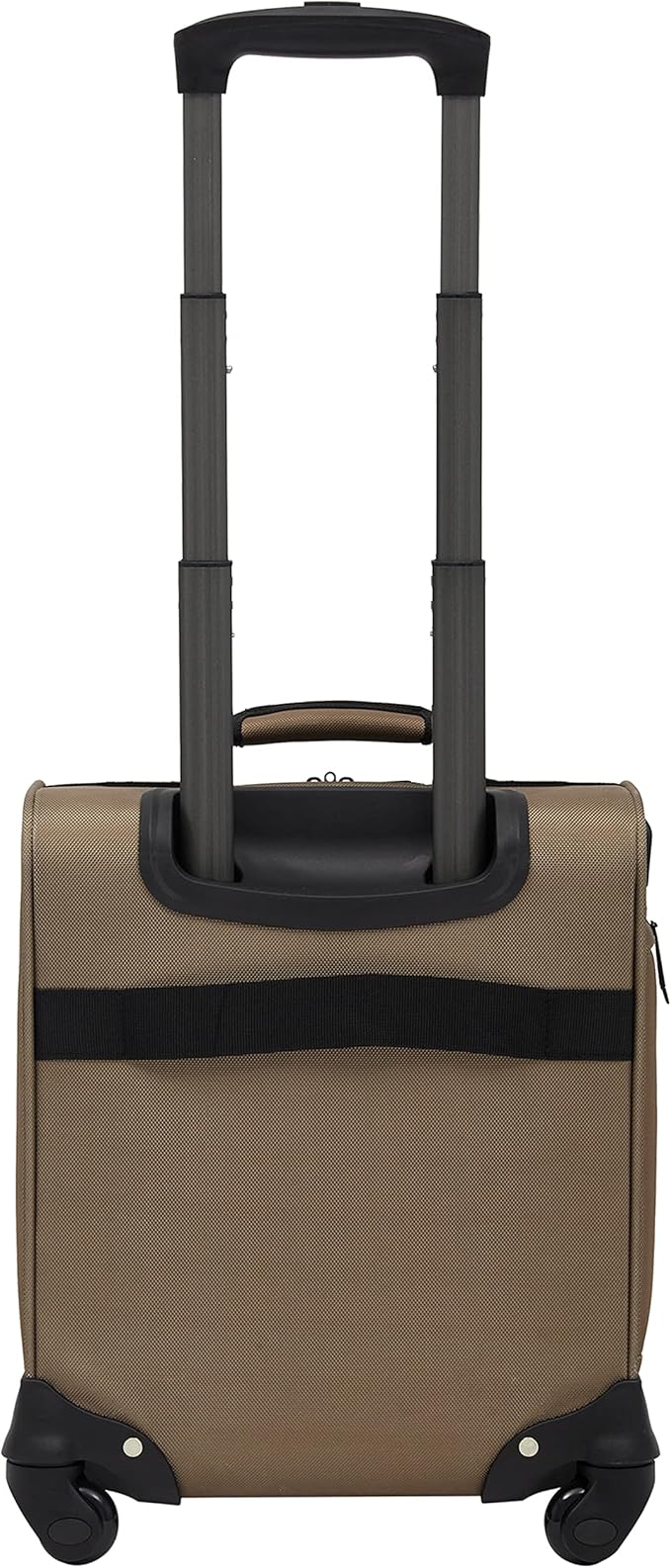 Wrangler 17" Underseat Spinner Carry-On Luggage, Mocha