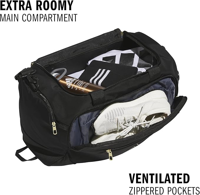 adidas Defender 5 Duffel Bag – Premium Duffle for Sports, Gym & Travel