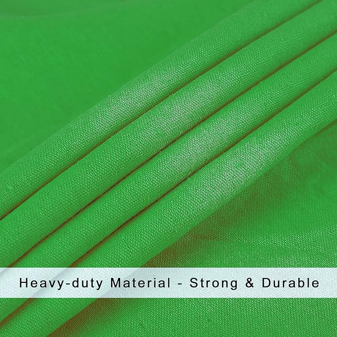 Heavy Duty Laundry Bag with Drawstring and Handle, Extra Large Travel Dirty Clothes Bag for Laundromat and Household, Durable Rip-Stop Laundry Hamper Liner, 28 x 40 Inch by SANFERGE, Kelly Green