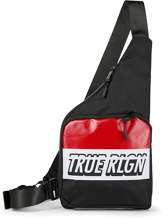 True Religion Cross Body Bag for Woman and Men - Anti Theft Shoulder Sling Bag, Zipper Phone Pocket and Key Leash