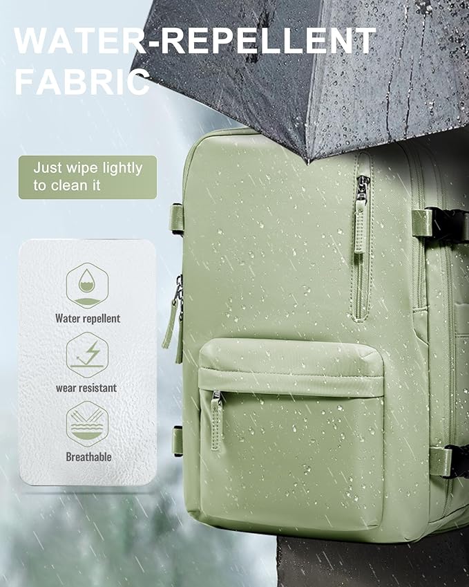WONHOX Large Travel Backpack Carry on Flight Approved Laptop Work Business Backpack for Women Men Mochila de Viaje