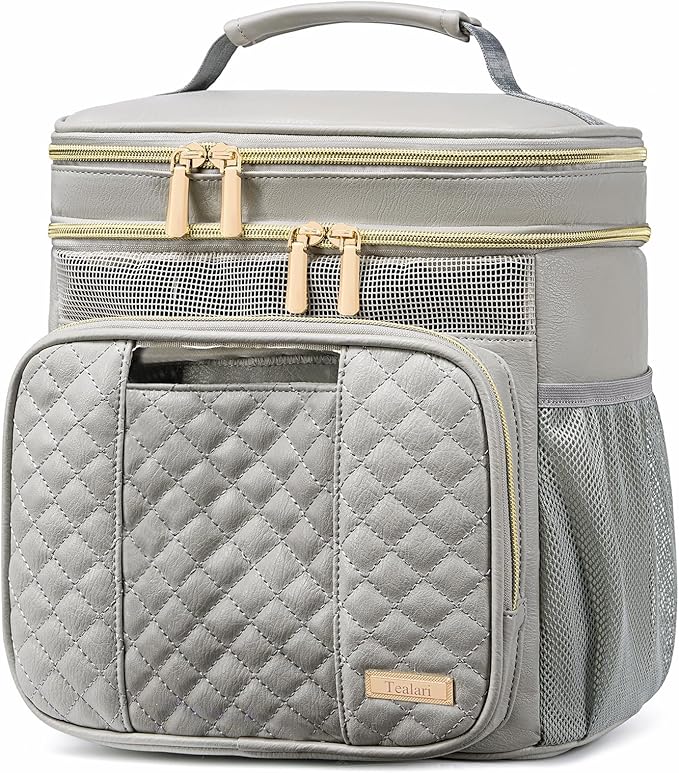 Large Leather Toiletry Bag for Women Men,Bathroom Bag,Water Resistant Shower Bag,Makeup Bag,Portable Shower Caddy for College Dorm,Hanging Travel Toiletry Bag with Transparent Waterproof Phone Pocket