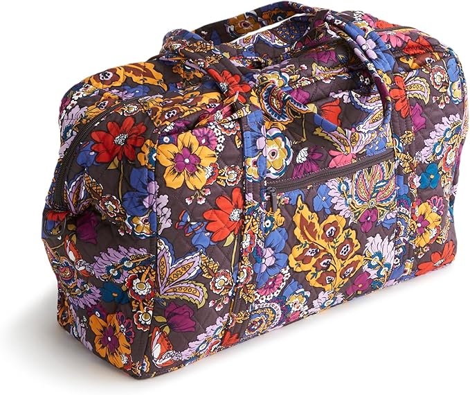 Vera Bradley Women's Miramar Weekender Travel Bag - Premium Cotton