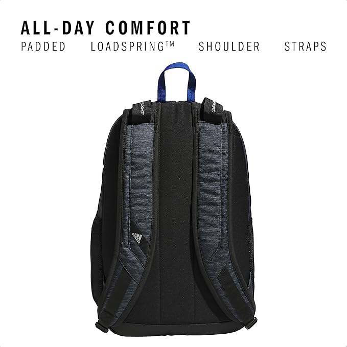 adidas Prime Backpack for Work, Travel Bag for Women and Men with Padded Compartment for Laptop