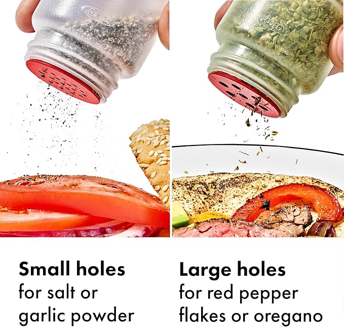 OXO Outdoor 7-Piece Spice Shaker & Squeeze Bottle Set | 7-Piece, Set