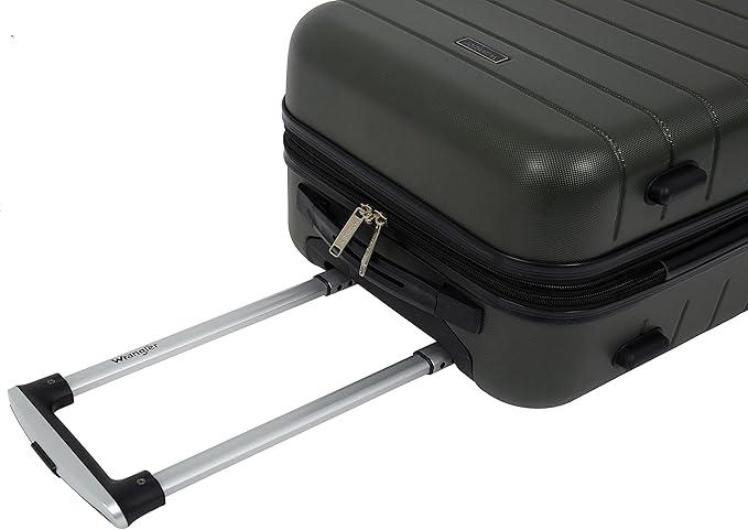 Wrangler Smart Spinner Hardside Luggage, 2 Piece Set, Deep Depths