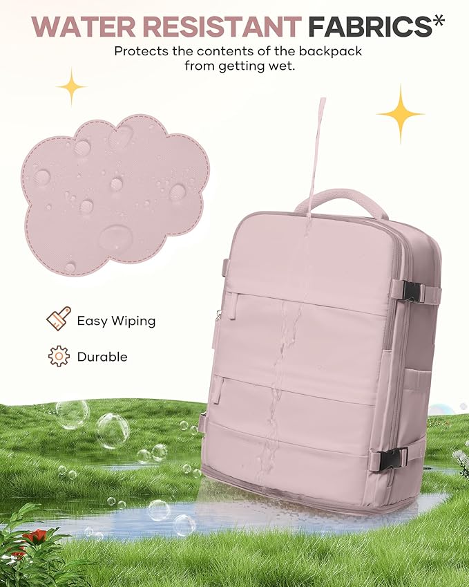 coofay Large Travel Backpack For Women Men Airline Approved Carry On Backpack Flight Approved Waterproof Sports Backpack Casual Daypack Hiking Backpack