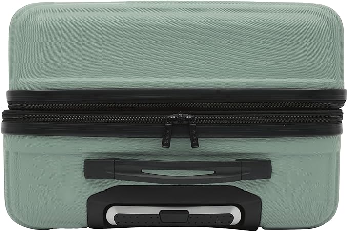 kensie Women's Hillsboro Luggage & Travel Bags Set, Green Granite, 4 Piece Set
