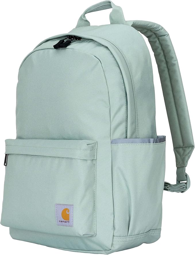Carhartt 21L Classic Laptop Backpack, Water-Resistant Pack W/ 15" Laptop Sleeve and Organizational Compartments, Seabrook