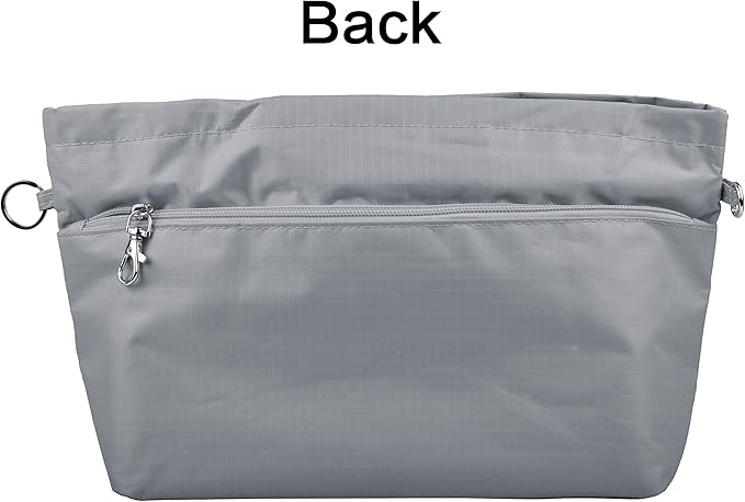 Vercord Handbag Purse Tote Pocketbook Organizer Insert Zipper Closure 11 Pockets 3 Sizes Many Colors