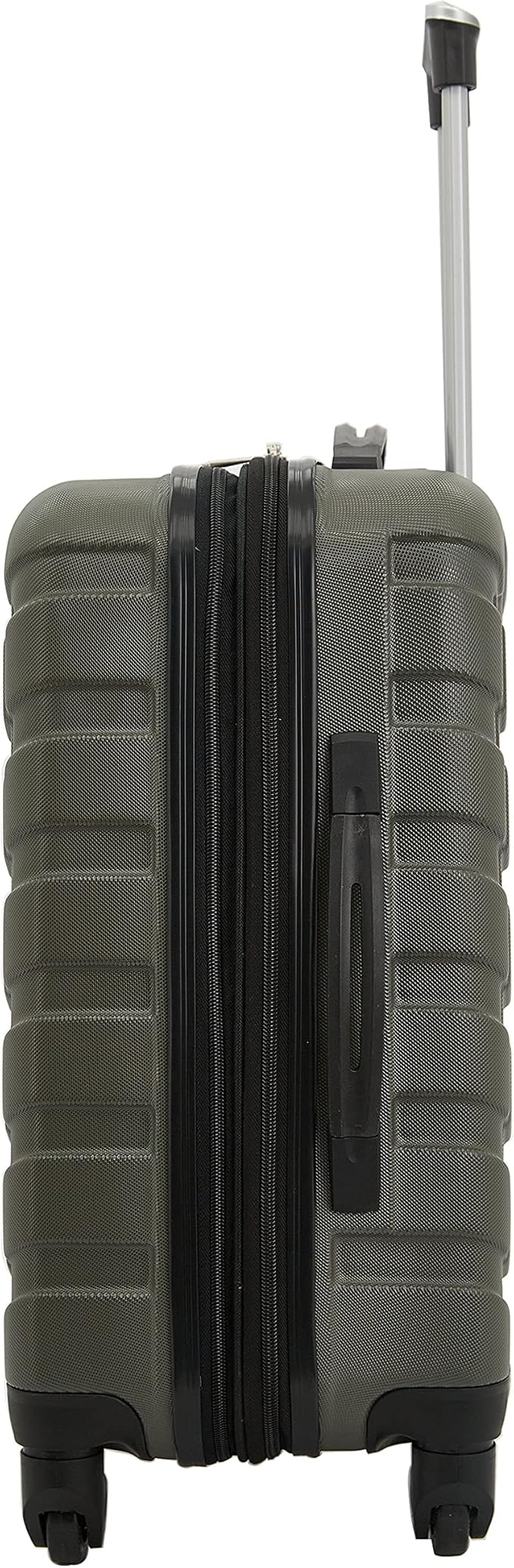 Wrangler 4 Piece Miami Luggage and Packing Cubes Set, Olive Green