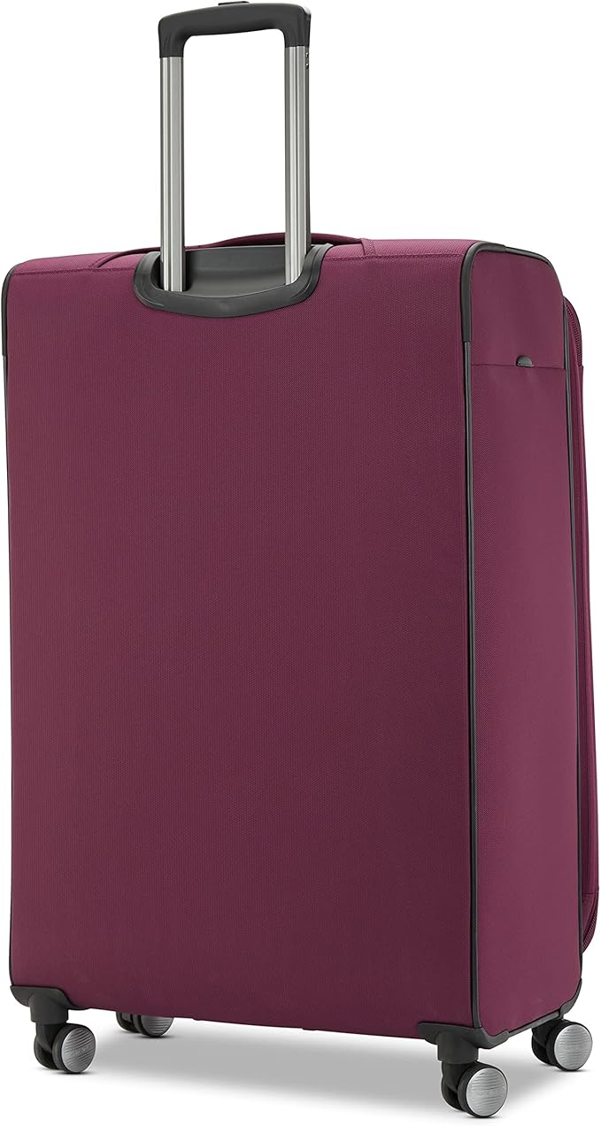 Samsonite Ascella 3.0 Softside Expandable Luggage with Spinner Wheels, CO EXP Spinner, Light Plum