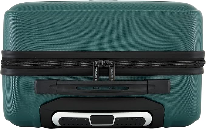 Travelers Club Skyline 22" Carry-On Spinner Luggage, Rain Forest