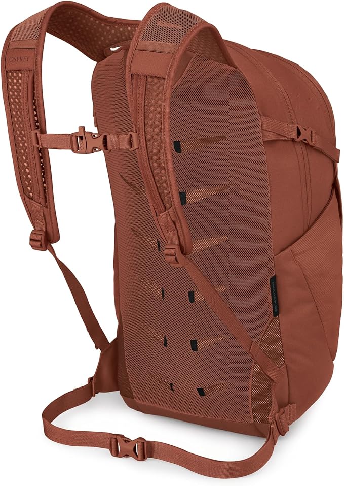 Osprey Daylite Plus Commuter Backpack - Everyday Pack with Laptop Sleeve, Bottle Pockets, and Extra Storage, Porcelain Orange