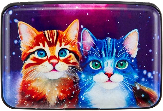 Credit Card Holder Small RFID Blocking Wallet Business Metal Slim Mini Aluminum Hard Case for Women Men