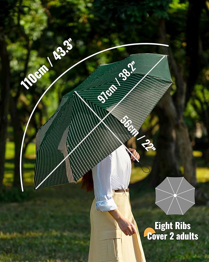 Travel Compact Umbrella Windproof - Portable Automatic for Rain, Folding Umbrella for Men and Women, Portable 210T Fabric