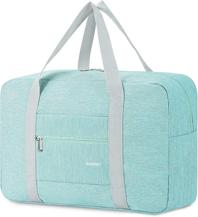 For Spirit Airlines Personal Item Bag 18x14x8 Foldable Travel Duffel Bag Tote Carry on Luggage Duffle Overnight for Women and Men