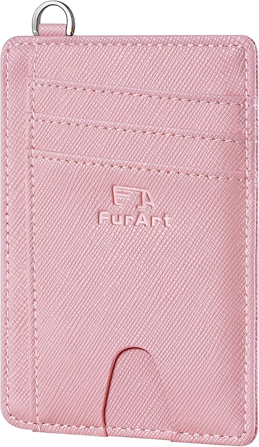 FurArt Slim Minimalist Wallet, Front Pocket Wallets, RFID Blocking, Credit Card Holder for Men