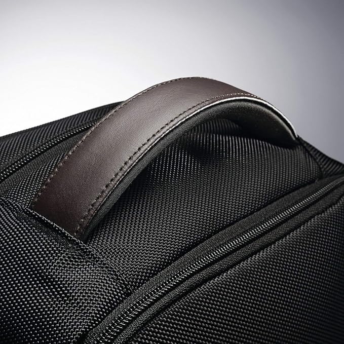 Samsonite Kombi Business Backpack, Black/Brown, 16.25 x 10.5 x 5-Inch