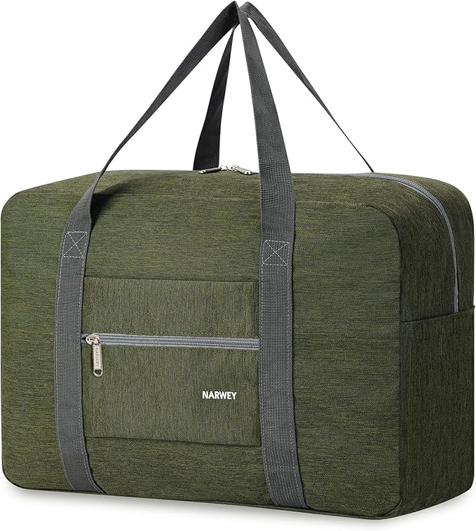 For Spirit Airlines Personal Item Bag 18x14x8 Foldable Travel Duffel Bag Tote Carry on Luggage Duffle Overnight for Women and Men