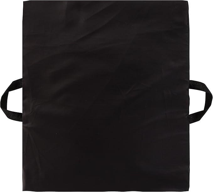 DMI Comfort Seat Cushion for Soft and Firm Support on Standard Chairs, Office Chairs and Wheelchairs, Gel Foam, 16 x 20 x 2 Inches, Black
