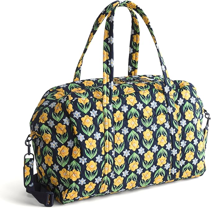 Vera Bradley Women's Miramar Weekender Travel Bag - Premium Cotton