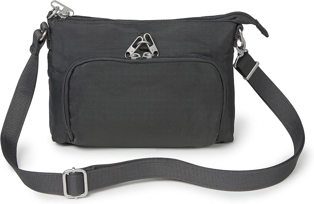 Baggallini womens Securtex Anti-theft Memento Crossbody Bag