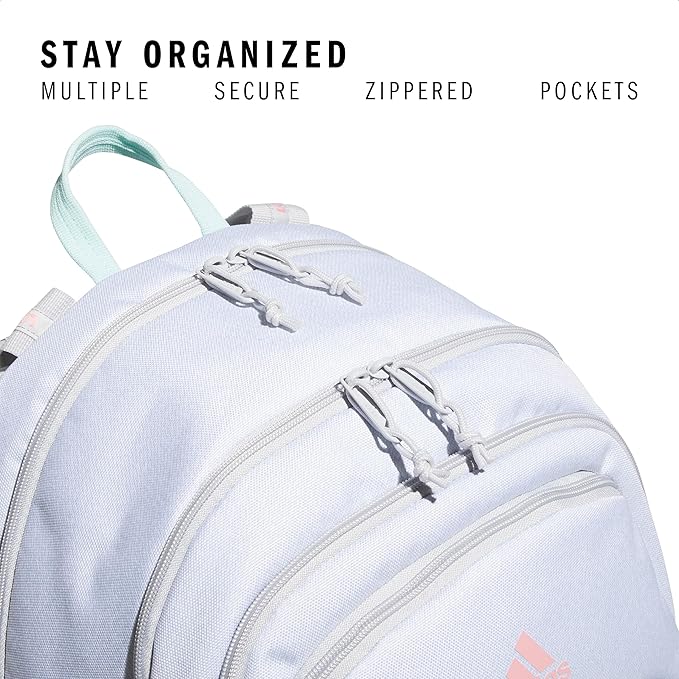 adidas Prime Backpack for Work, Travel Bag for Women and Men with Padded Compartment for Laptop