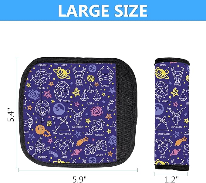 Luggage Handle Wrap 3Pcs Suitcase Identifier - Bogg Bag Strap Wrap Cover, Easy Identification Bright Neoprene Marker Sleeve Grips Comfort Travel Accessories for Airport (Y17)