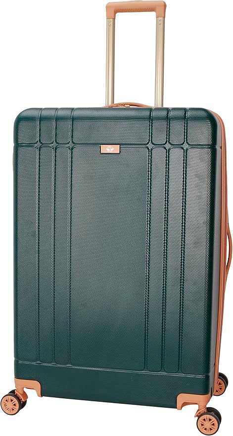 Dockers Hooper Hardside Expandable 8-Wheel Spinner Travel Checked Luggage, 24-Inch, Ponderosa Pine