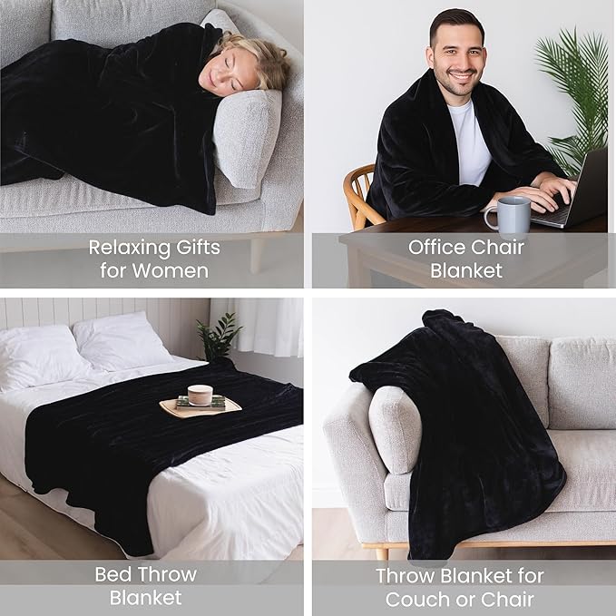 Wearable Blankets for Women, Adult Wearable Blanket Men, Mother's Day Gifts for Her, Wife Birthday Gift Ideas
