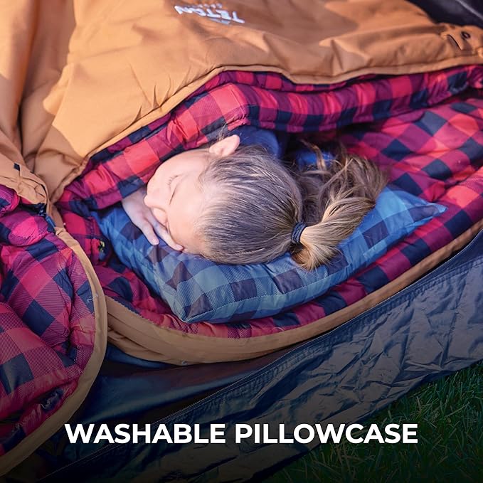 TETON Sports Camp Pillow; Great for Travel, Camping and Backpacking; Washable, Color