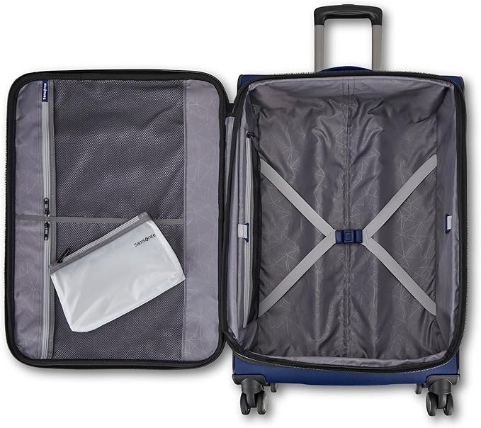 Samsonite Ascella 4 Medium Checked Luggage - Dusk Purple