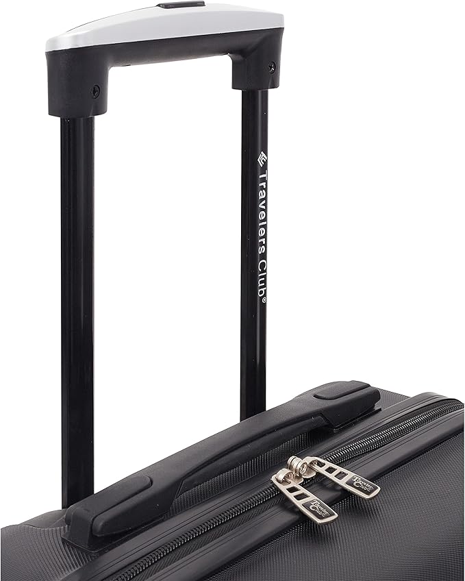 Travelers Club 22" Richmond Spinner Carry-On Luggage, Black