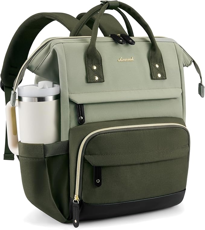 LOVEVOOK Laptop Backpack for Women, 17 Inch Work Business Backpacks Purse With Large Capacity