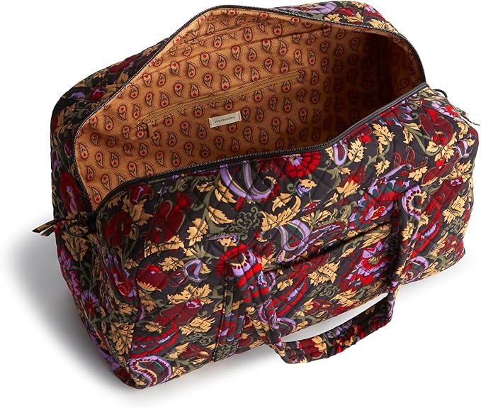 Vera Bradley Women's Miramar Weekender Travel Bag - Premium Cotton