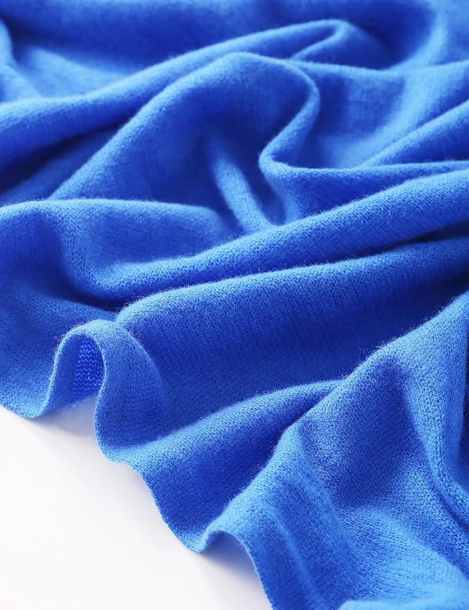 Soft Cashmere Blend Wrap Chic Scarf Stole for Women Wayfarer Travel Extra Large 87"x28"