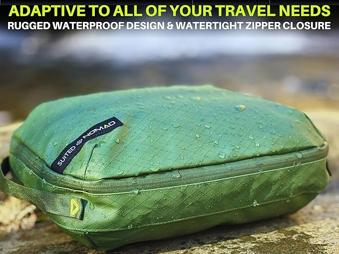 Adventure Travel Packing Cubes, IP65 Water&Dust Proof Organizer Wet Bags