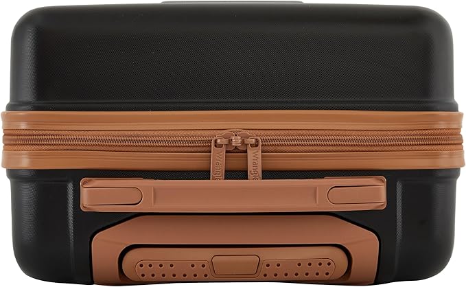 Wrangler 22" Outrider Hardside Carry-On Luggage, Black