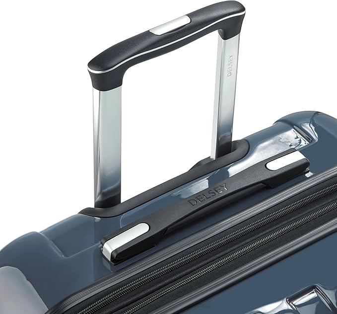 DELSEY PARIS Helium Aero Hardside Expandable Luggage with Spinner Wheels, Orion Blue, 2-Piece Set (21/24)
