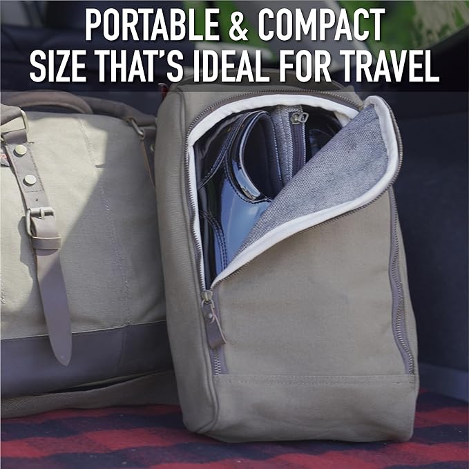 Rothco Canvas Shoe Bag – Sneaker Organizer Storage Duffle for Travel, Golf, Gym, and Sports