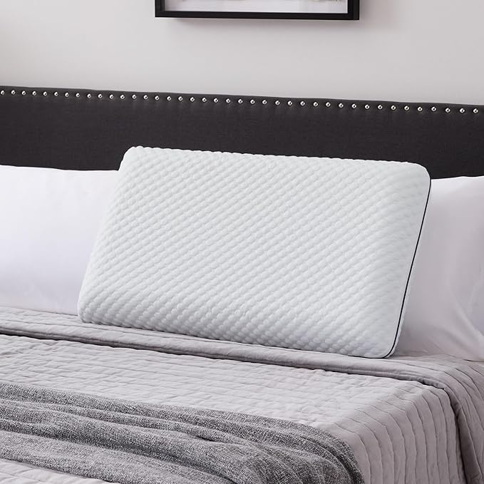 Weekender Gel Memory Foam Pillow - King Size - 1-Pack - Medium Firm Feel - Neck and Shoulder Support - Side & Back Sleepers - Home, Hotel, & Hospital Essentials - CertiPur Certified
