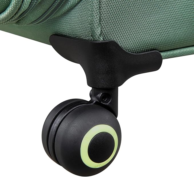 It Luggage Circulator 32" Softside Checked 8 Wheel Expandable Spinner, Hedge Green