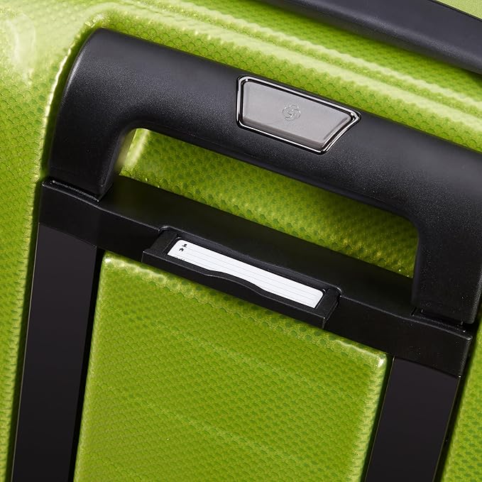 Samsonite Proxis Global Carry-On Hardside Luggage with Dual Spinner Wheels, Airline Approved - Innovative Roxkin™ Lightweight Shell With Ultimate Durability- TSA Lock, Telescopic Handle - Lime