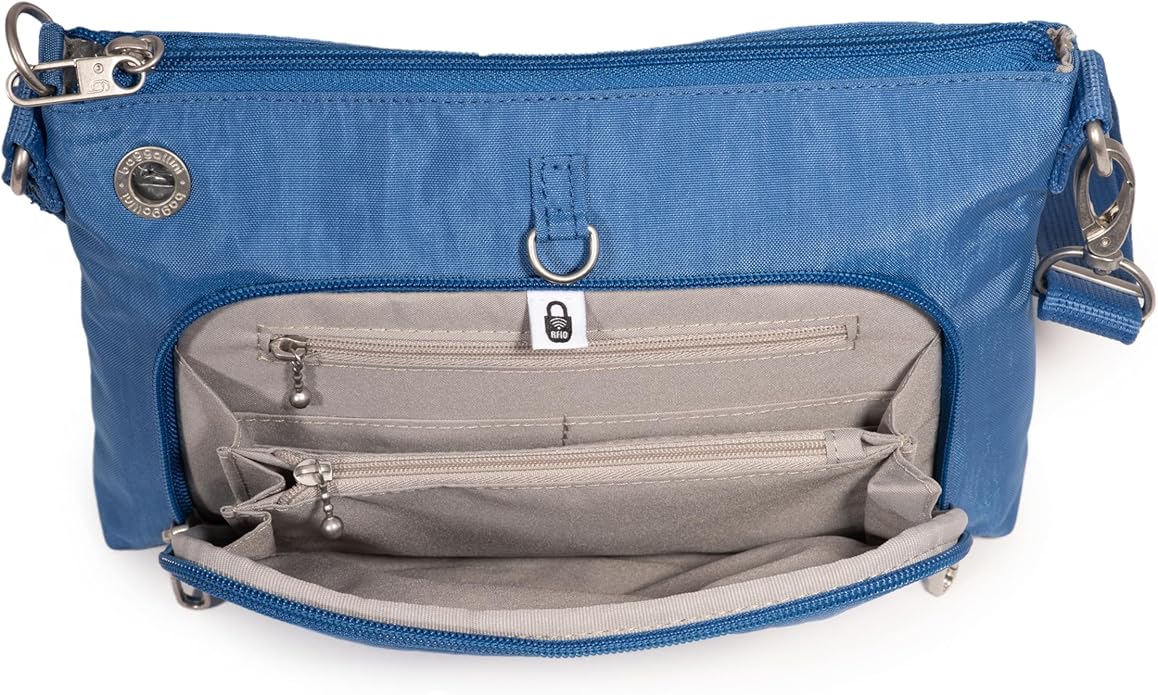 Baggallini womens Securtex Anti-theft Memento Crossbody Bag