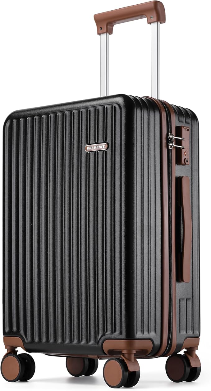 Carry on Luggage Airline Approved, Hardside Carry-on Suitcase with Spinner Wheels, Hard Shell Lightweight Small Travel Luggage with TSA Lock