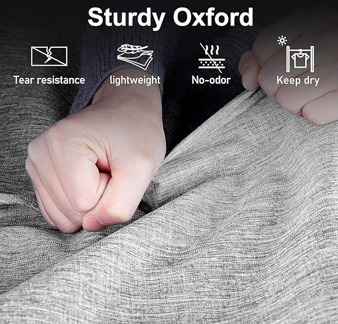 MISSLO 43" Heavy Duty Hanging Garment Bags for Travel Suit Bag for Men Waterproof Oxford Fabric Suit Cover for Traveling Monogrammed Closet Clothes Storage